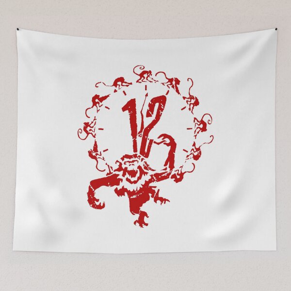 Item preview, 12 Monkeys - Terry Gilliam - Red on White designed and sold by createdezign.