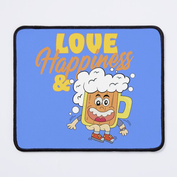 Item preview, Love happiness and beer designed and sold by ImaginarStore.