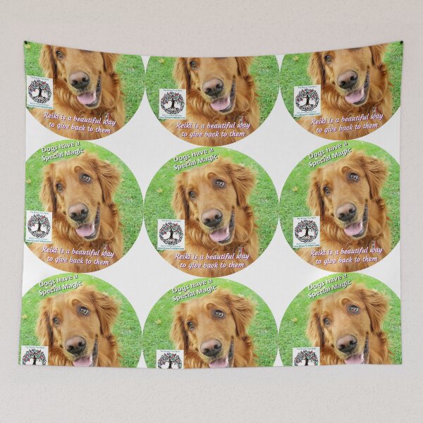 Item preview, Dogs Have a Special Magic Reiki is a Beautiful Way to Give Back to Them designed and sold by RowanTreeReiki.