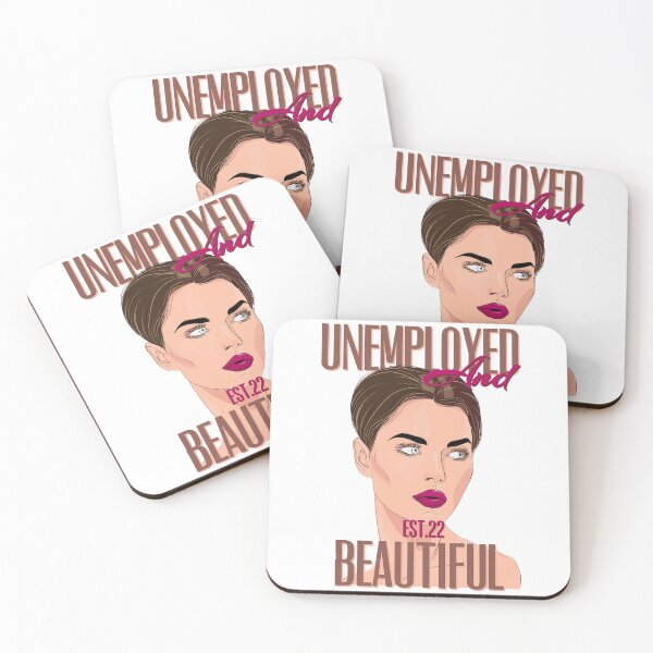 Item preview, UNEMPOLYED AND BEAUTIFUL designed and sold by GAADesignz.
