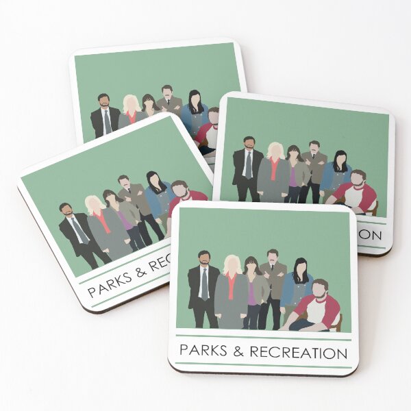 Item preview, Parks & Recreation TV Show Print designed and sold by MulberryAvenue.