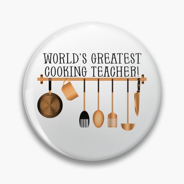 Item preview, World’s Greatest Cooking Teacher! (on White) designed and sold by PawsitiveMum.