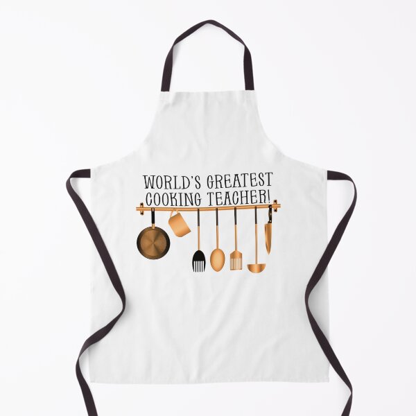 Item preview, World’s Greatest Cooking Teacher! (on White) designed and sold by PawsitiveMum.