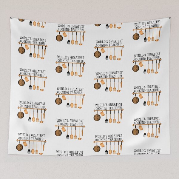 Item preview, World’s Greatest Cooking Teacher! (on White) designed and sold by PawsitiveMum.
