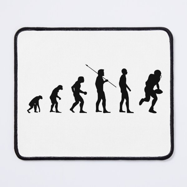 Item preview, Evolution of Mankind • Funny American Football Bv designed and sold by KleverOlivier.