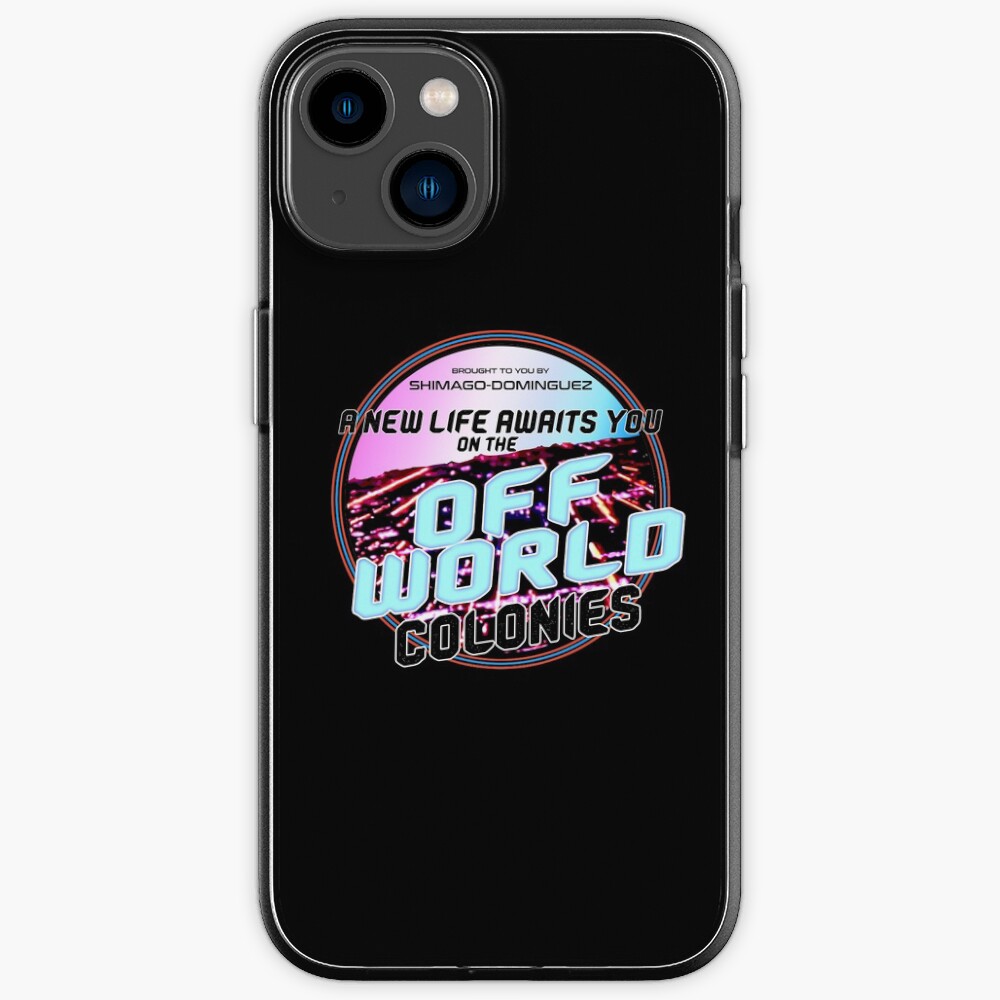 "OffWorld Colonies Inspired by Blade Runner" iPhone Case for Sale by