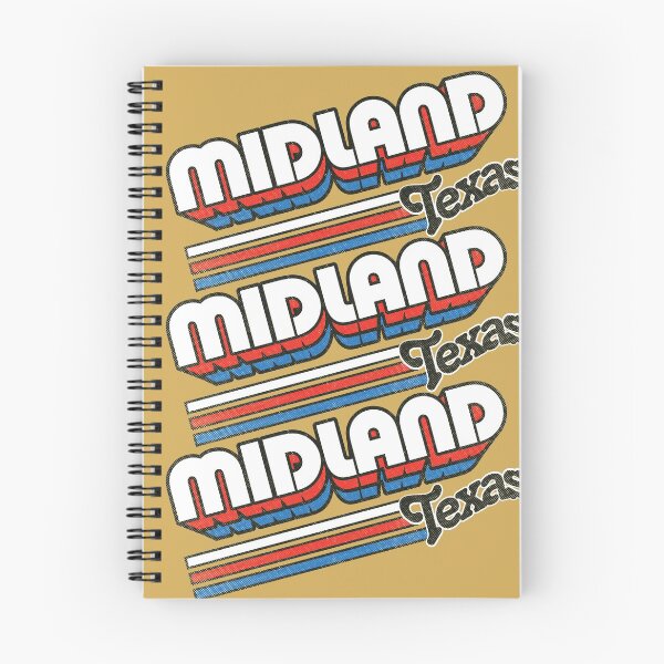 Item preview, Midland, TX | City Stripes designed and sold by retroready.