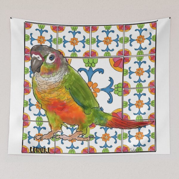 Item preview, Conure Talavera designed and sold by kschowe.