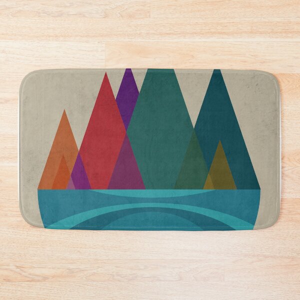Item preview, Mountain Sun Over Water No.2 designed and sold by WallGarden.