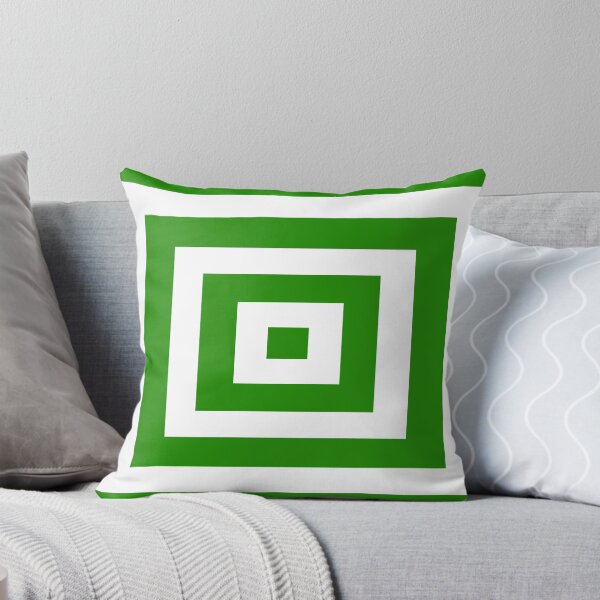 Item preview, Abstract geometric pattern - green and white. designed and sold by K.S ART.