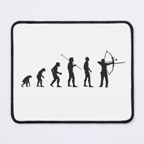 Item preview, Evolution of Mankind • Funny Archer Archery Bv designed and sold by KleverOlivier.