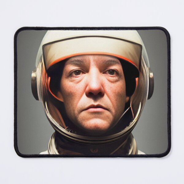Item preview, Astronaut Portrait - Retro Man designed and sold by theblueofmyeye.