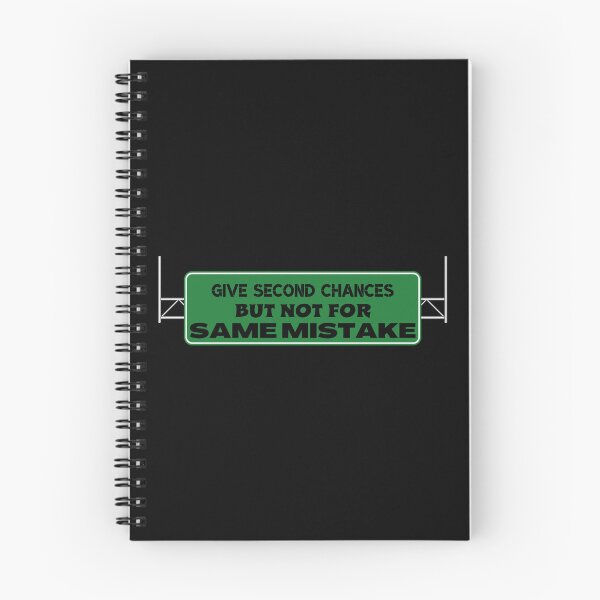 Item preview, GIVE SECOND CHANCES BUT NOT FOR SAME MISTAKE-SAGFABULOUS designed and sold by SagFabulous.