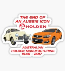 The End Of An Aussie Icon - VF Orange Sticker