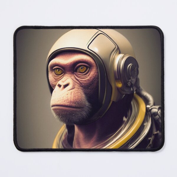 Item preview, Astronaut Portrait - Monkey designed and sold by theblueofmyeye.