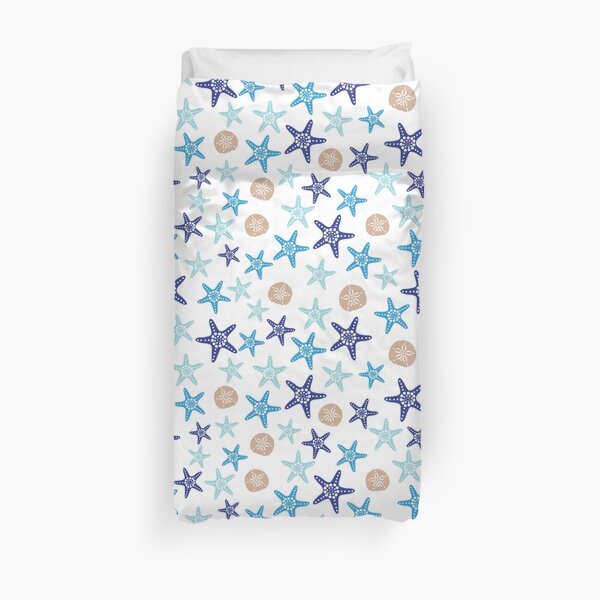 STARFISH AND SAND DOLLARS Duvet Cover