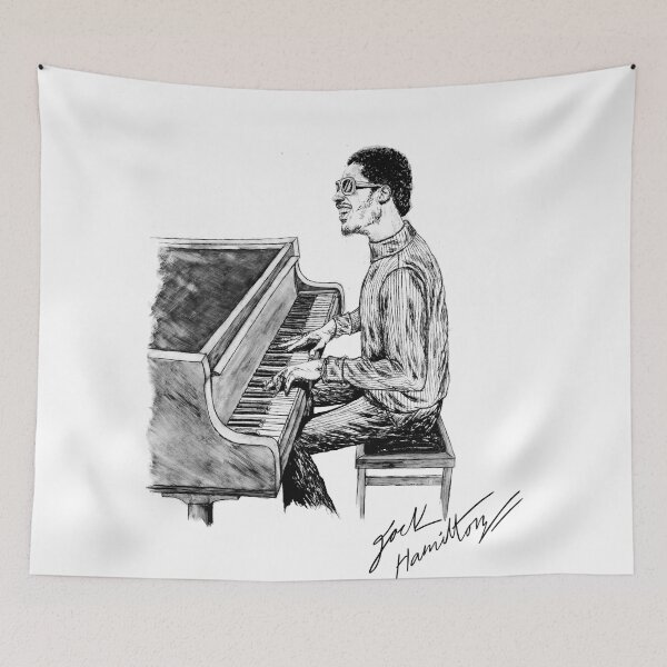 Item preview, Wonder Soul Croce Original Ink Drawing Print designed and sold by HamiltonArt.