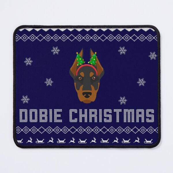 Item preview, Dobie Christmas Doberman winter sweater style Christmas Sweater Xmas Doberman Christmas Gift Doberman Ugly Jumper Holiday Gift Doberman designed and sold by ALLURE-minimal.