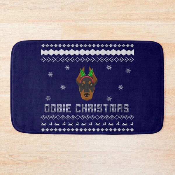 Item preview, Dobie Christmas Doberman winter sweater style Christmas Sweater Xmas Doberman Christmas Gift Doberman Ugly Jumper Holiday Gift Doberman designed and sold by ALLURE-minimal.