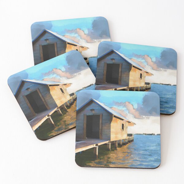 Item preview, Florida Afternoon Boathouse designed and sold by Paul David Wilson.