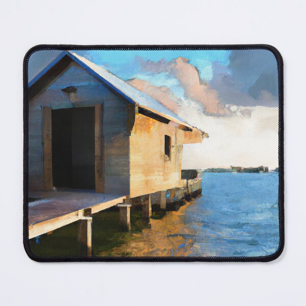 Item preview, Florida Afternoon Boathouse designed and sold by Paul David Wilson.