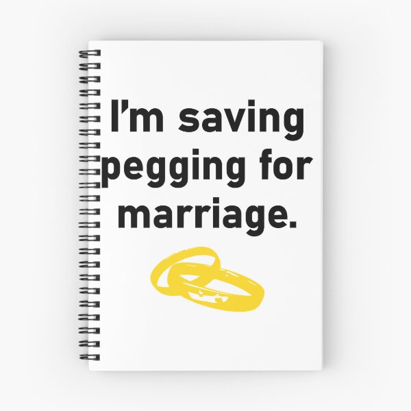 Item preview, I_m saving pegging for marriage rings meme designed and sold by shirtsquarter.