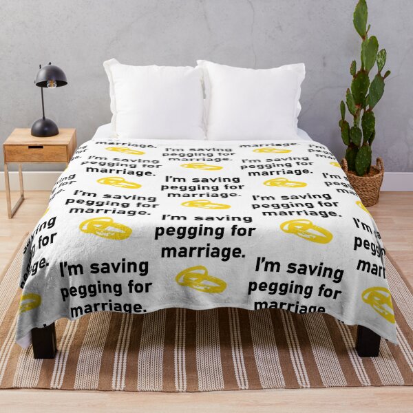 Item preview, I_m saving pegging for marriage rings meme designed and sold by shirtsquarter.