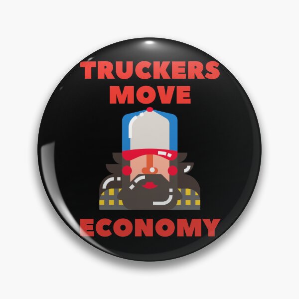 Artikelvorschau, Trucker bewegen Wirtschaft entworfen und verkauft von Wehavefun.