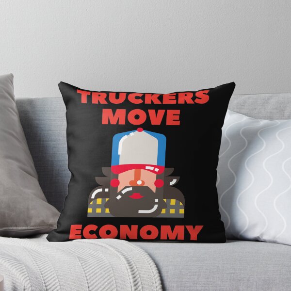 Artikelvorschau, Trucker bewegen Wirtschaft entworfen und verkauft von Wehavefun.