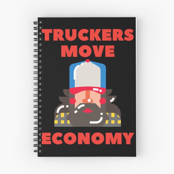 Artikelvorschau, Trucker bewegen Wirtschaft entworfen und verkauft von Wehavefun.