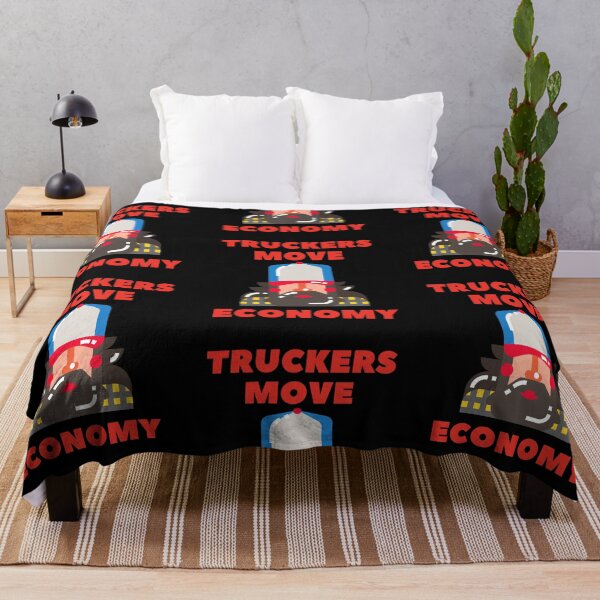 Artikelvorschau, Trucker bewegen Wirtschaft entworfen und verkauft von Wehavefun.