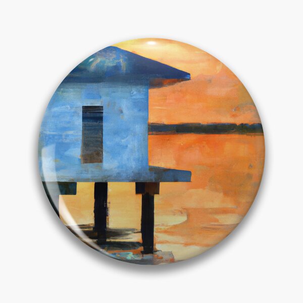 Item preview, Florida Nature Coast Cedar Key Sunset Boathouse designed and sold by Paul David Wilson.