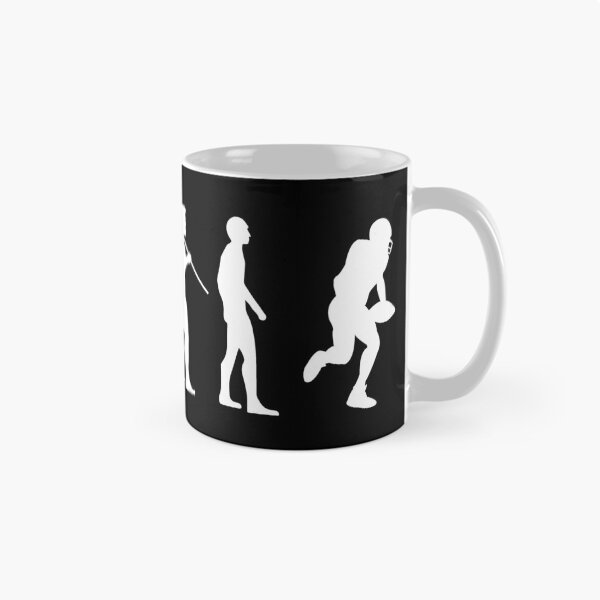 Item preview, Evolution of Mankind • Funny American Football Wv designed and sold by KleverOlivier.