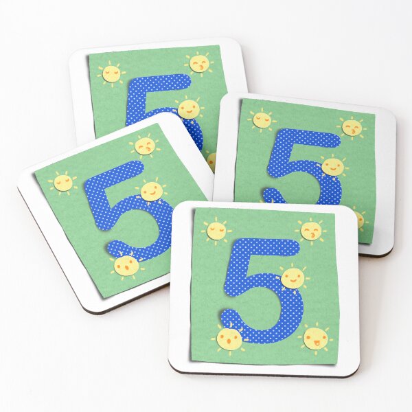 Item preview, Cut Out Paper Number Five 5 designed and sold by Printblisshop.