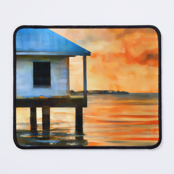 Item preview, Florida Bay Sunset at the Boathouse designed and sold by Paul David Wilson.