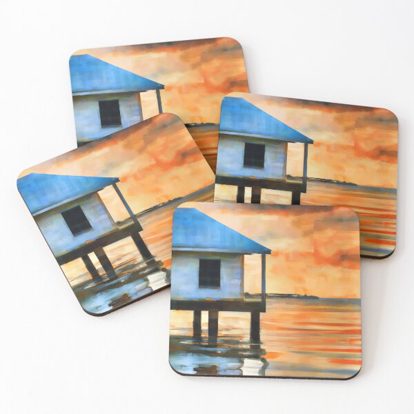 Item preview, Florida Bay Sunset at the Boathouse designed and sold by Paul David Wilson.