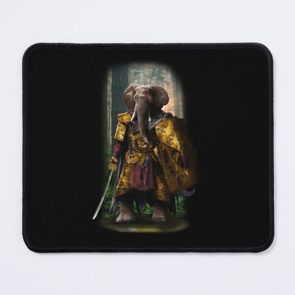 Item preview, Exclusive Hand Drawn Samurai Elephant | Samurai Collection Item-19 (Elephant) | by Rendigart Studio designed and sold by rendigart.
