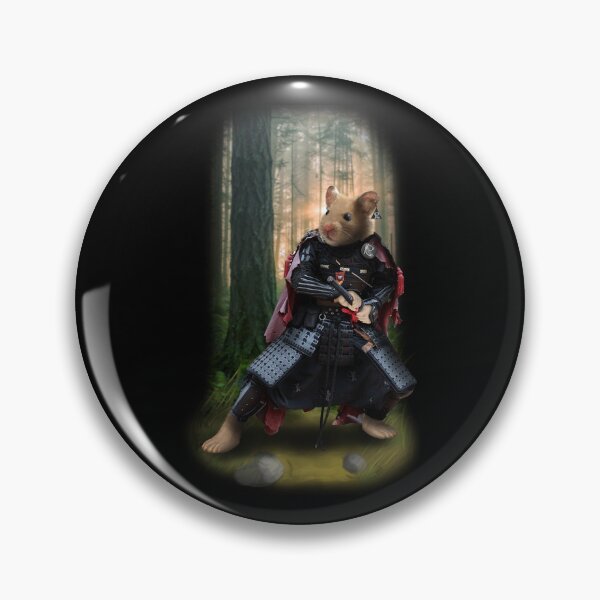 Item preview, Exclusive Hand Drawn Samurai Hamster | Samurai Collection Item-20 (Hamster) | by Rendigart Studio designed and sold by rendigart.