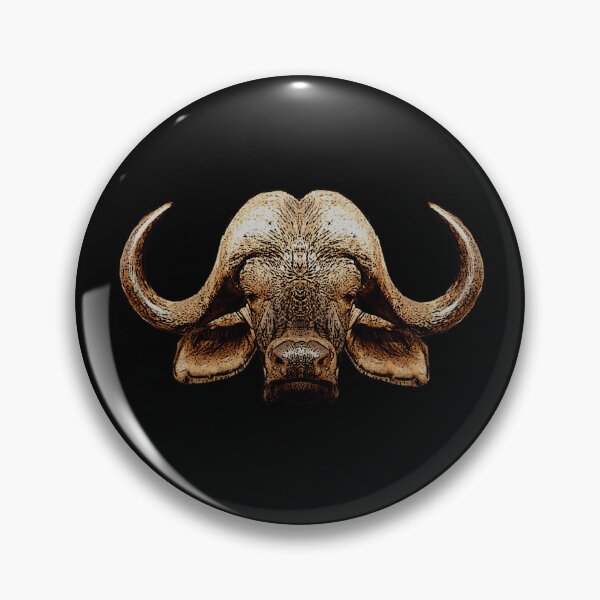Item preview, african wild cattle, big 5 designed and sold by Kirei-Lily.