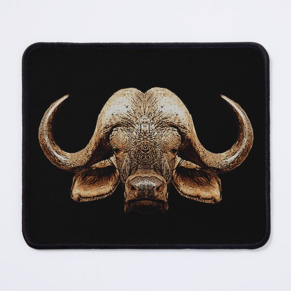 Item preview, african wild cattle, big 5 designed and sold by Kirei-Lily.