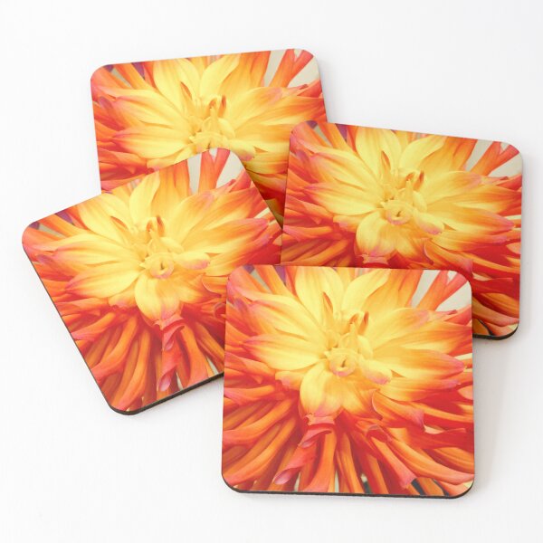 Item preview, Yellow Orange Dahlia designed and sold by Maxiverse.