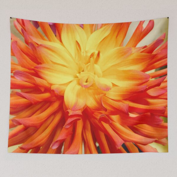 Item preview, Yellow Orange Dahlia designed and sold by Maxiverse.