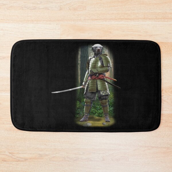 Item preview, Exclusive Hand Drawn Samurai Honey Badger | Samurai Collection Item-21 (Honey Badger) | by Rendigart Studio designed and sold by rendigart.