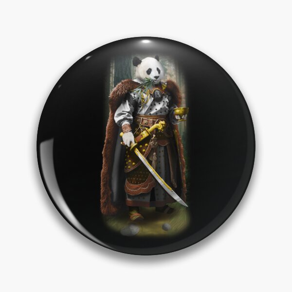 Item preview, Exclusive Hand Drawn Samurai Panda | Samurai Collection Item-22 (Panda) | by Rendigart Studio designed and sold by rendigart.