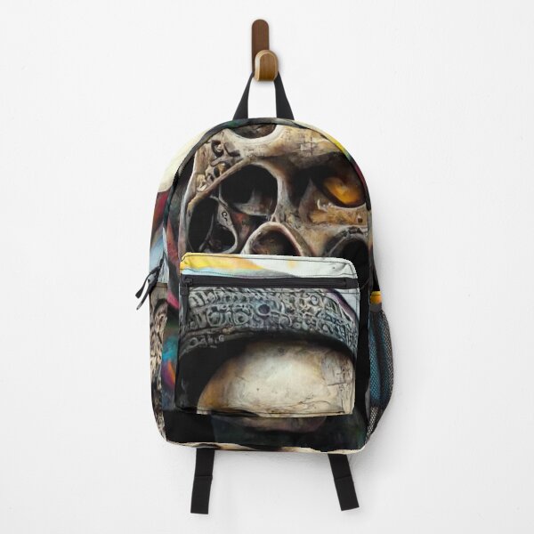 Item preview, Colored skulls, graffiti, detailed, designed and sold by AmazinfArt.