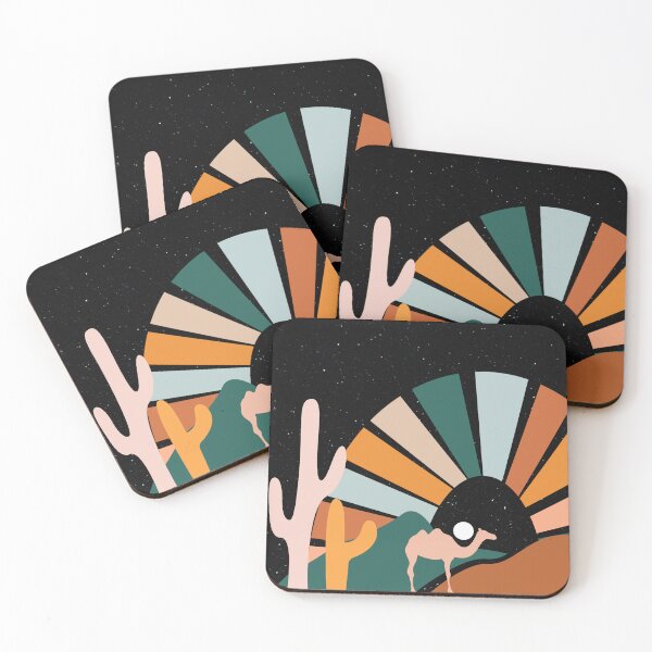 Item preview, Abstract Camel In A Retro Desert designed and sold by BohemiWANDERS.