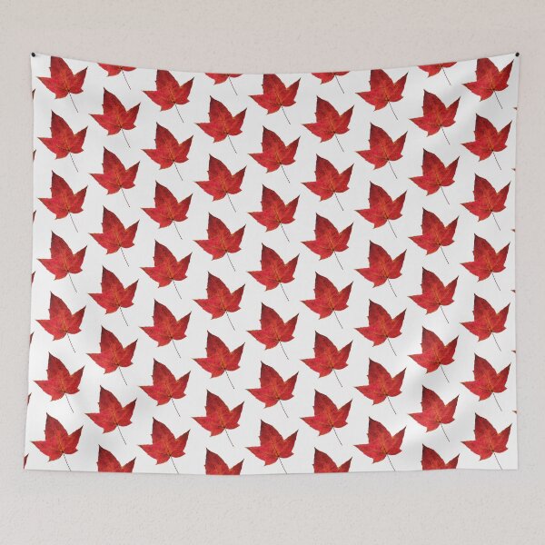 Item preview, Red maple leaf designed and sold by 6hands.