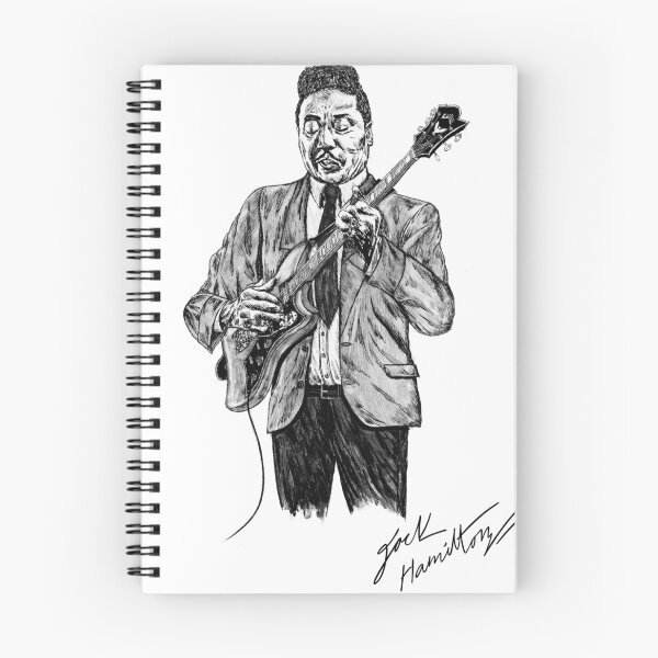 Item preview, Mudd W Blues Original Ink Drawing Print designed and sold by HamiltonArt.
