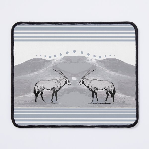 Item preview, Desert Resilience Dune Antelope Denim Blue Grey designed and sold by SpiritGifts.