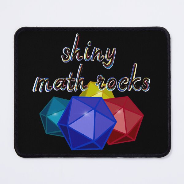 Item preview, D20 Dice - The Shiny Math Rocks designed and sold by StarlitFirefly.
